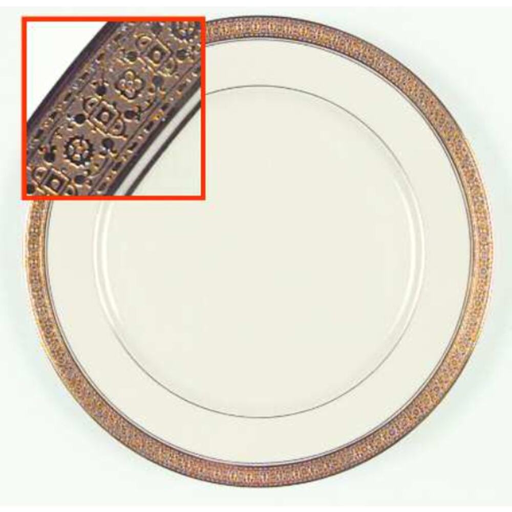 Vintage Salad Plate "Premier" by Rosenthal Bone China with Gold Trim 8.5"